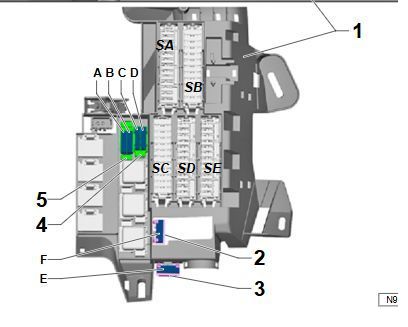 vw touareg cigarette lighter fuse location 2023 Volkswagen Touareg Cigarette lighter fuse