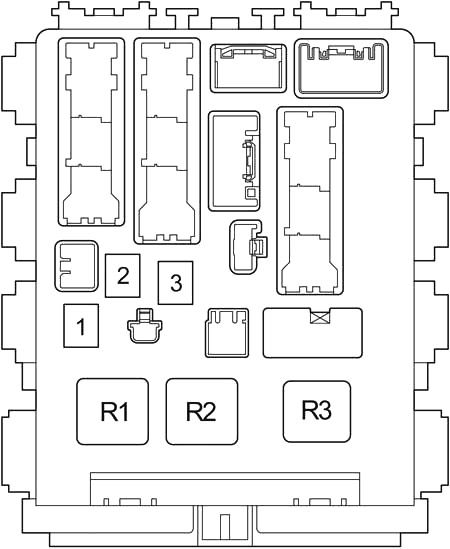 toyota auris 2008 cigarette lighter fuse 2008 Toyota Auris fuse box diagram