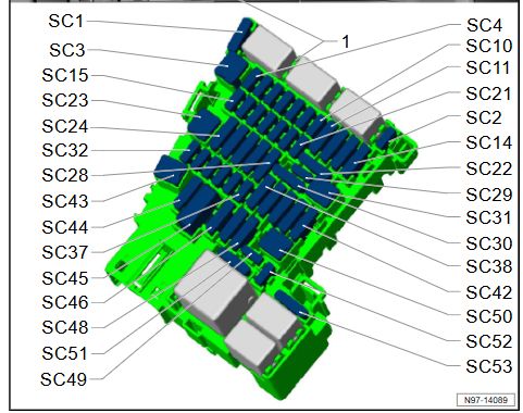 2023 Volkswagen Atlas Cigarette lighter fuse