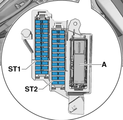 audi a5 fuse box cigarette lighter 2015 Audi A5 fuse box diagram