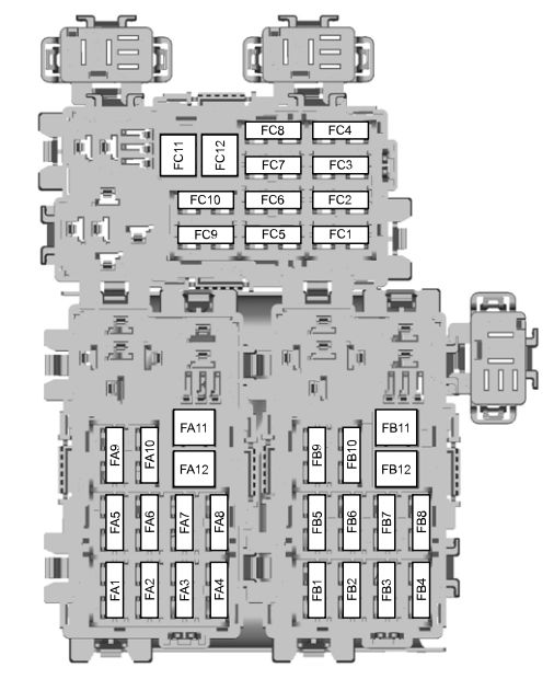 2015 G2 Ford Galaxy Cigarette lighter fuse