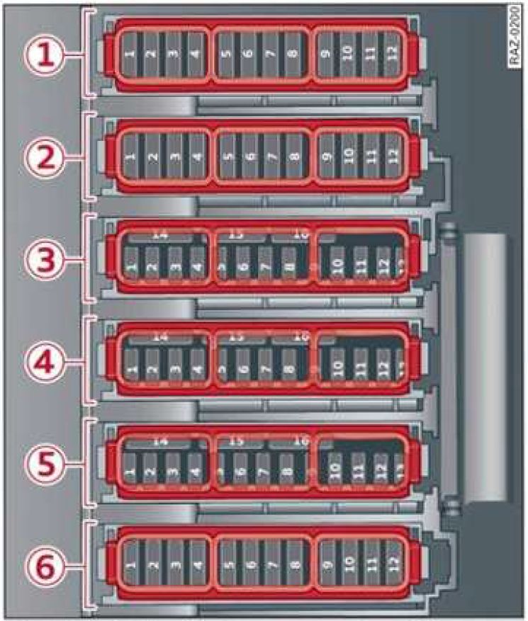 audi a8 cigarette lighter fuse location Cargo area box location? - Page 2 Audi A8 (D4) 2010-2017 |