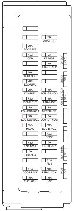 toyota rav4 cigarette lighter fuse location 2023 Toyota RAV4 PRIME Cigarette lighter fuse