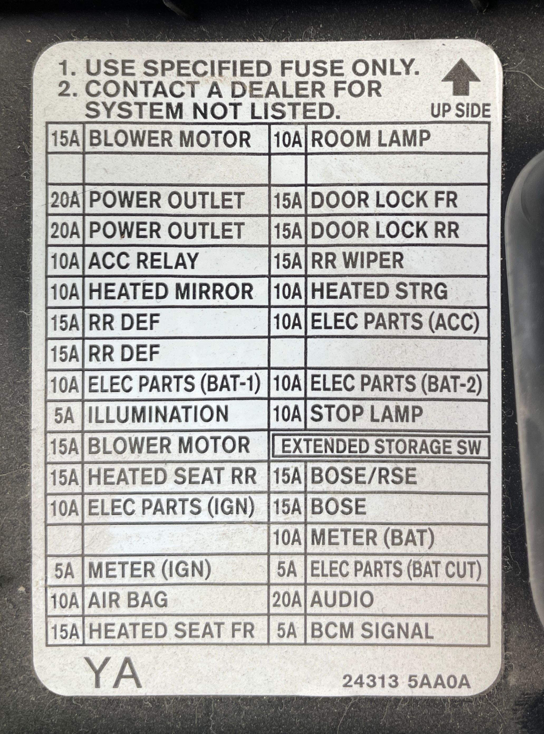 2004 nissan murano cigarette lighter location 2020 Nissan Murano Cigarette lighter fuse
