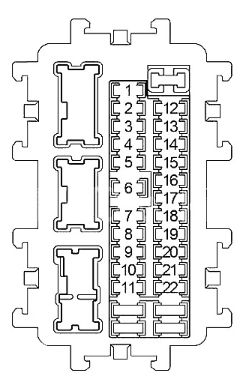 2012 Infiniti G37 Cigarette lighter fuse