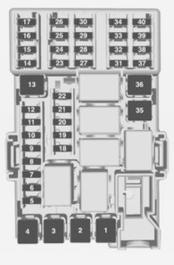 2014 E Vauxhall Corsa Cigarette lighter fuse