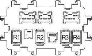 2013 Infiniti M37 fuse box diagram