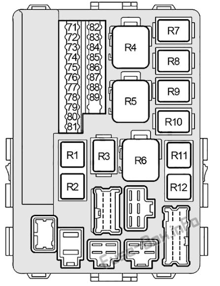 2003 Infiniti G35 Cigarette lighter fuse
