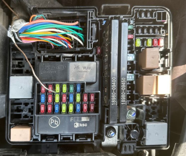 2017 Kia Optima Cigarette lighter fuse