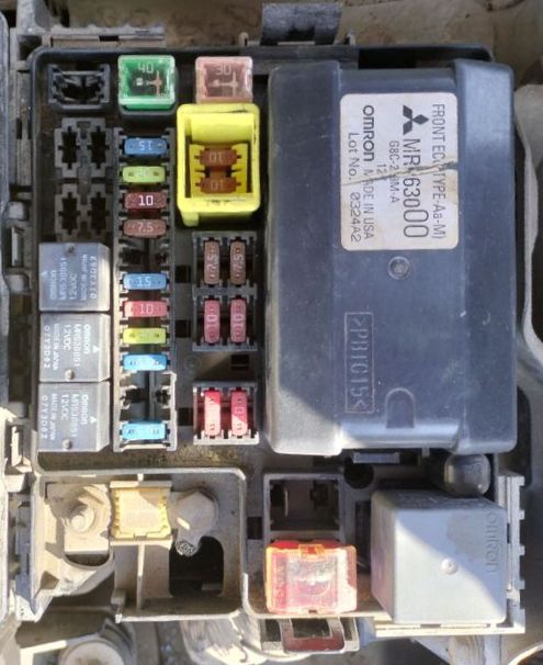 2004 dodge stratus cigarette lighter fuse 2004 Dodge Stratus Coupe fuse box diagram