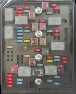 2012 Chevrolet Impala fuse box diagram