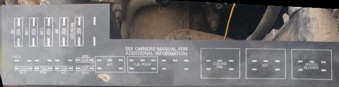 2001 chevy cavalier cigarette lighter fuse 2001 Chevrolet Cavalier Cigarette lighter fuse