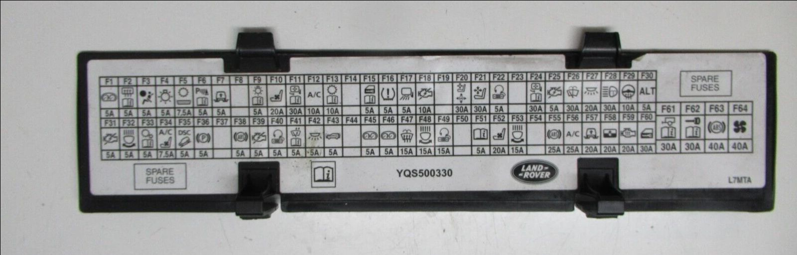 range rover cigarette lighter fuse 2006 Land Rover Range Rover Cigarette lighter fuse